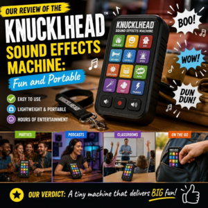 Our Review of the KNUCKLHEAD Sound Effects Machine: Fun and Portable