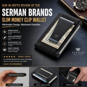 Our In-Depth Review of the SERMAN BRANDS Slim Money Clip Wallet