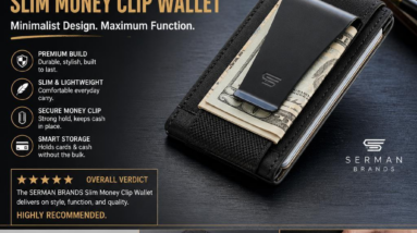 Our In-Depth Review of the SERMAN BRANDS Slim Money Clip Wallet