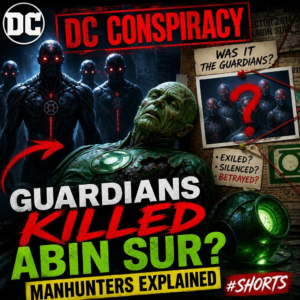 DC Conspiracy: Guardians Killed Abin Sur? Manhunters Explained #shorts