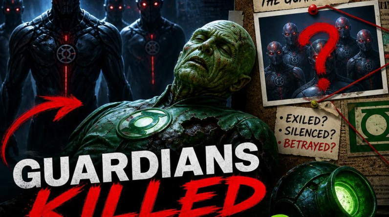 DC Conspiracy: Guardians Killed Abin Sur? Manhunters Explained #shorts