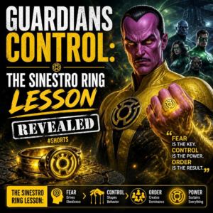 Guardians Control: The Sinestro Ring Lesson Revealed #shorts
