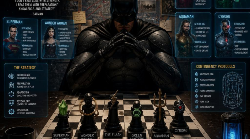 Batman’s Master Plan: Outsmarting Superheroes with Strategy