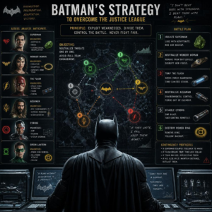 Batman’s Strategy to Overcome the Justice League