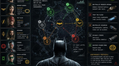 Batman’s Strategy to Overcome the Justice League