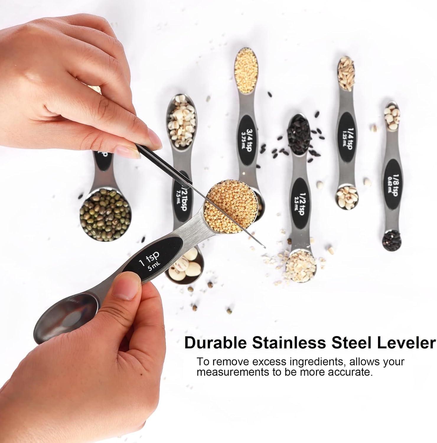 Our Honest Review of BIDFUL’s Magnetic Stainless Steel Measuring Spoons Our Honest Review of BIDFUL's Magnetic Stainless Steel Measuring Spoons